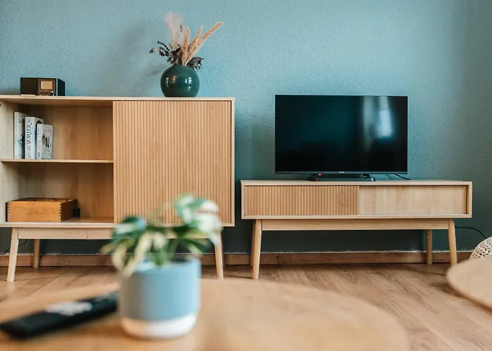 Anger17-1, Zentrales 2-zimmer-apartment In *